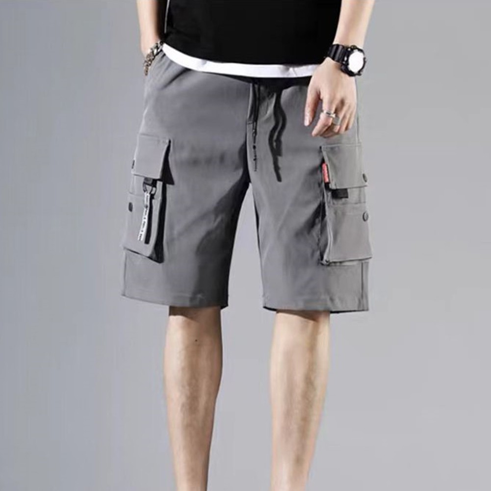 Practical Summer Shorts for Men with Comfortable Loose Design and Pockets - Bild 13 von 24