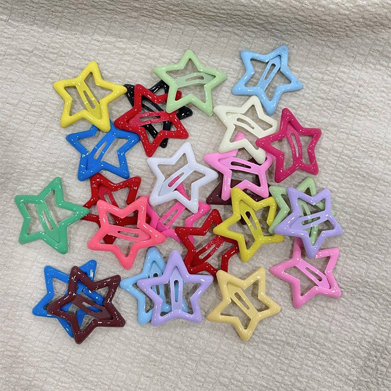 Trendy Fivepointed Star Hair Accessory for Women Compact for Easy Carry