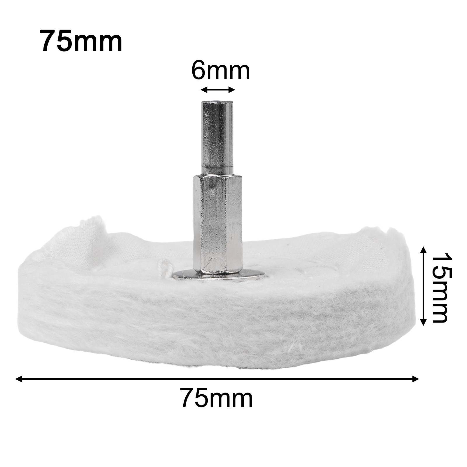 Pulidores Accesorio Ruedas de Pulido Equipo de Taller Accesorios Tela de Algodón - Imagen 46 de 57