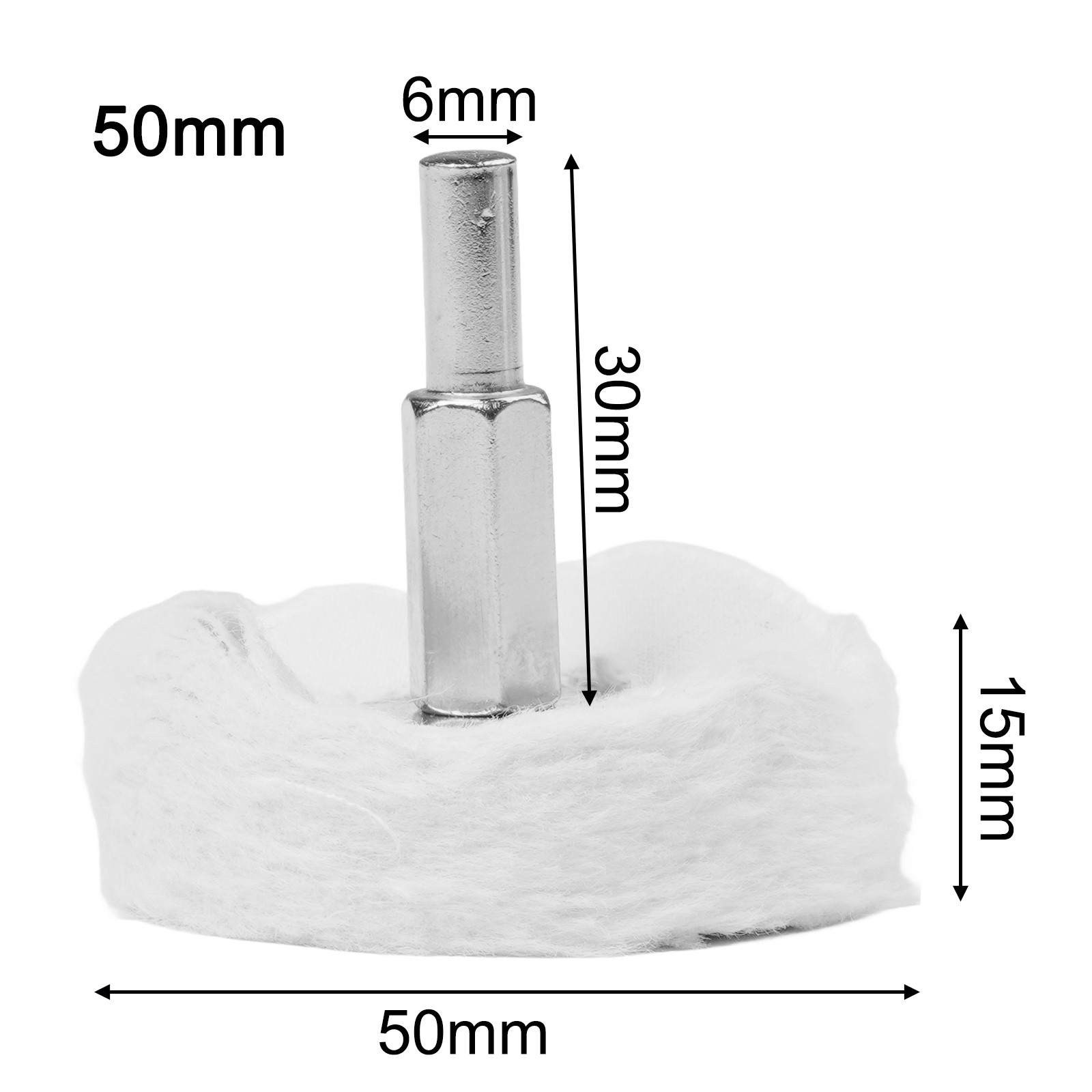 Pulidores Accesorio Ruedas de Pulido Equipo de Taller Accesorios Tela de Algodón - Imagen 35 de 57