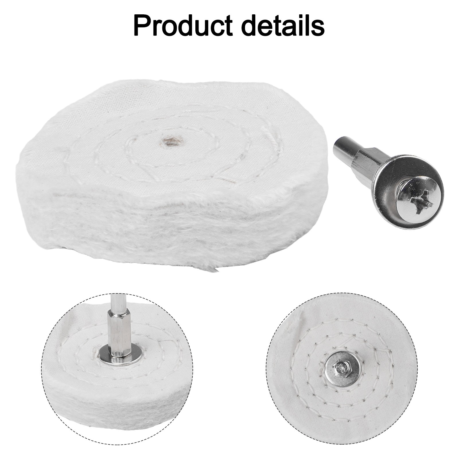 Pulidores Accesorio Ruedas de Pulido Equipo de Taller Accesorios Tela de Algodón - Imagen 47 de 57