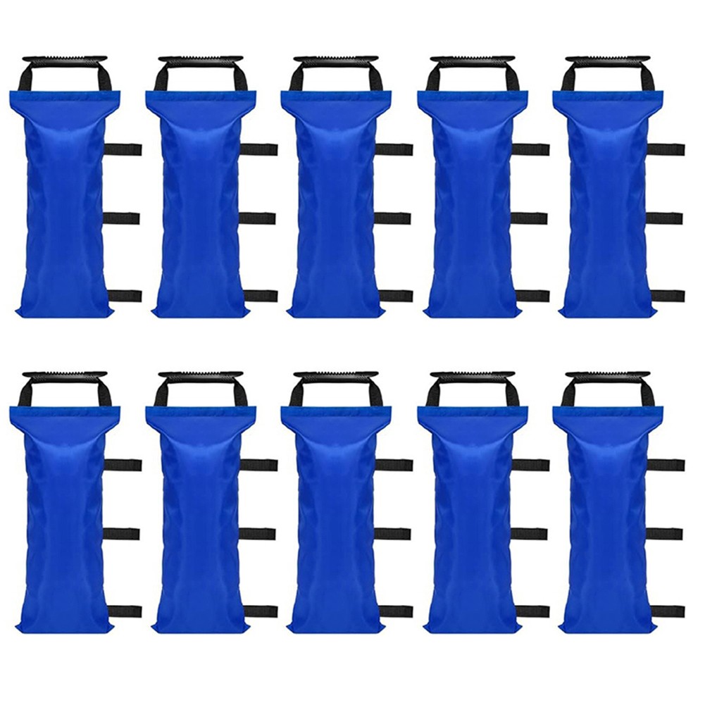 For Canopy Stabilizing Sand Bags Set of 10 Heavy Duty Waterproof Design
