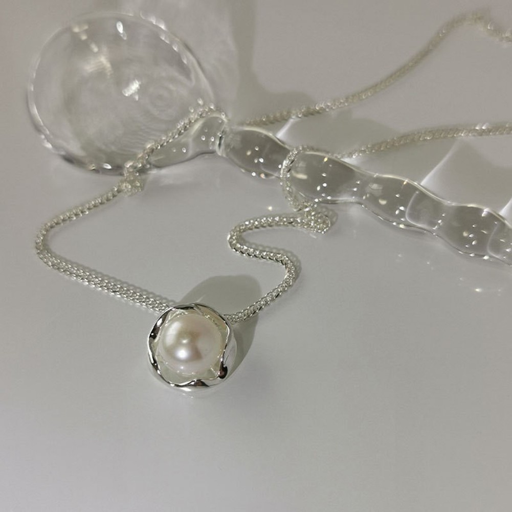 Schöne Perlenkette Muschel für Damen mit eleganter Schleife für Sommertage - Picture 21 of 36