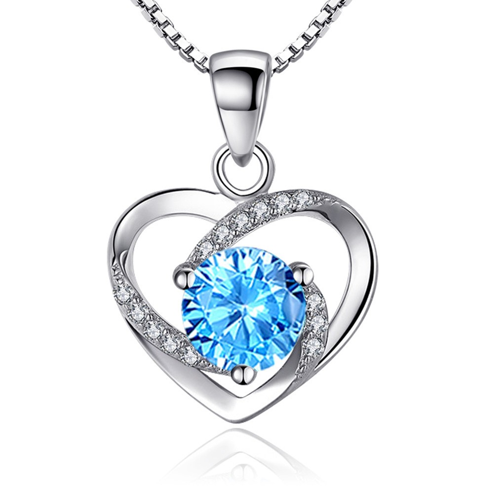 Eye Catching Silver Necklace with a Diamond Locket for Fashion Forward Styles - Picture 15 of 15