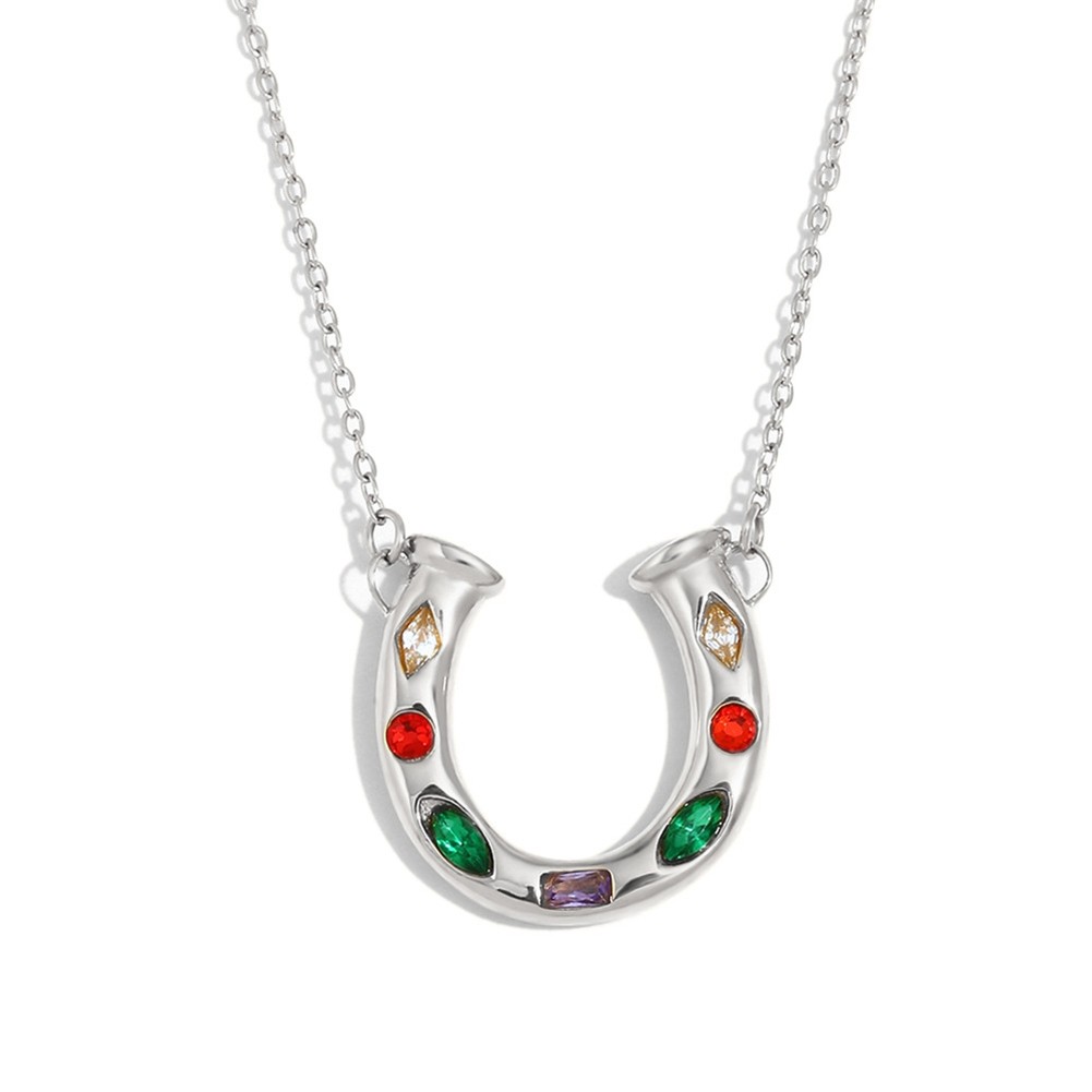 Amazing U Shaped Horsehsow necklace Crafted from Quality Materials and Alloys - Picture 14 of 14
