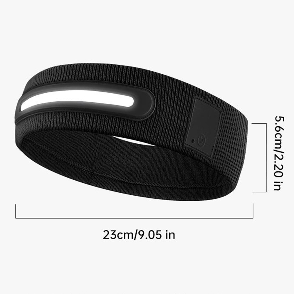 Functional Sports Hat With Built In Light For Safe For Running At Night