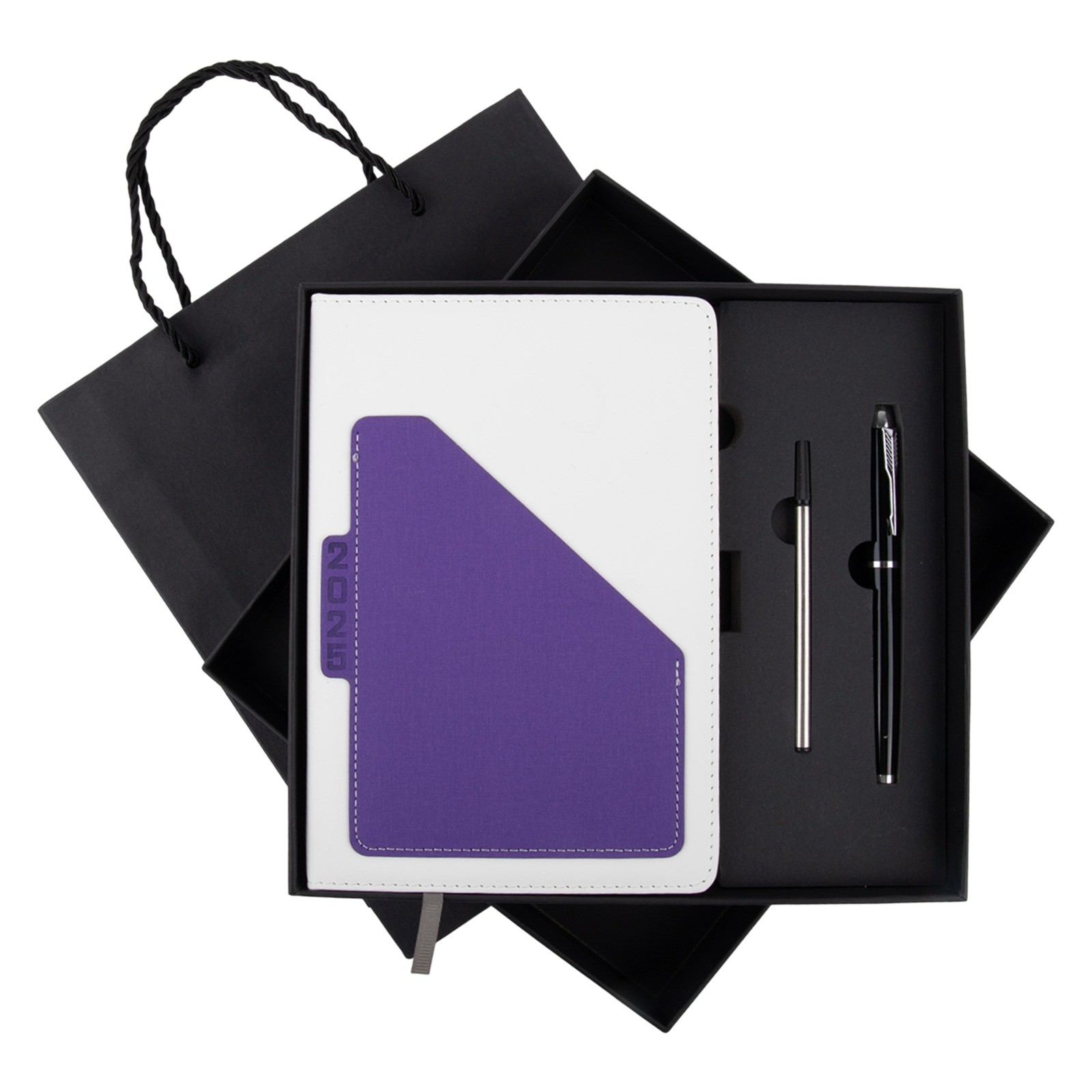 Elegant für Business für A5 Journal in Leder kommt mit einem Schreibstift - Bild 41 von 46