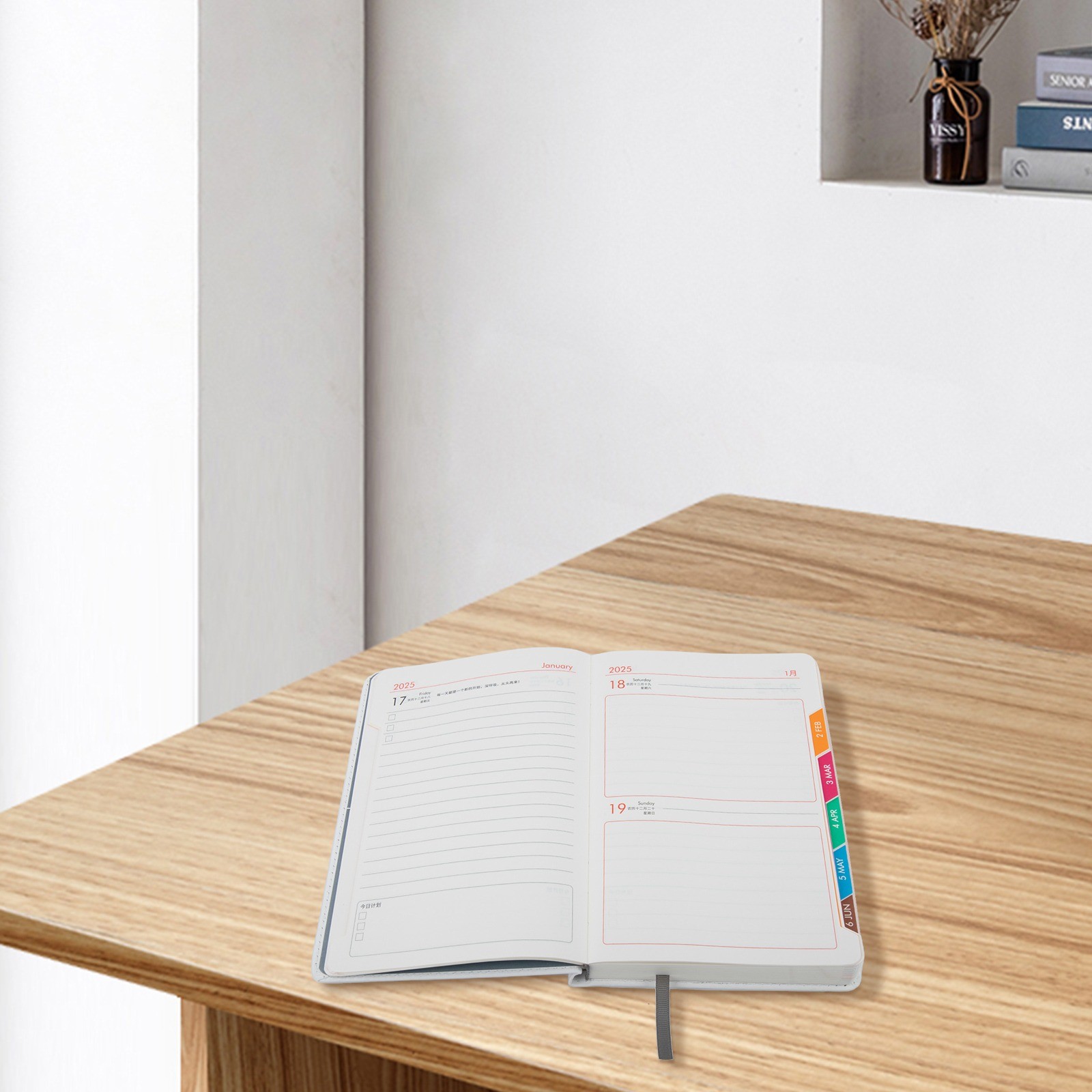 Elegant für Business für A5 Journal in Leder kommt mit einem Schreibstift - Bild 20 von 46