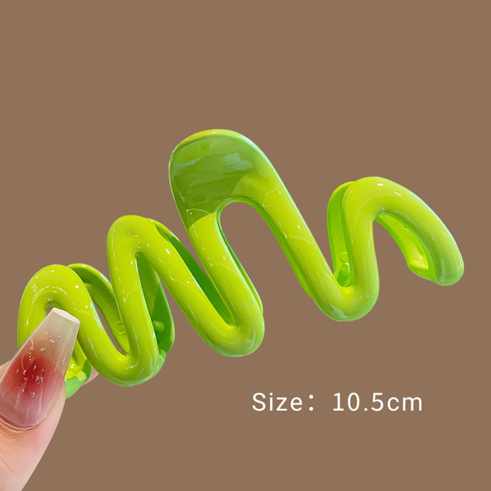 Vibrant Cream Hair Clips Wave Grab Design for Quick Hairstyling Solutions - Picture 21 of 23
