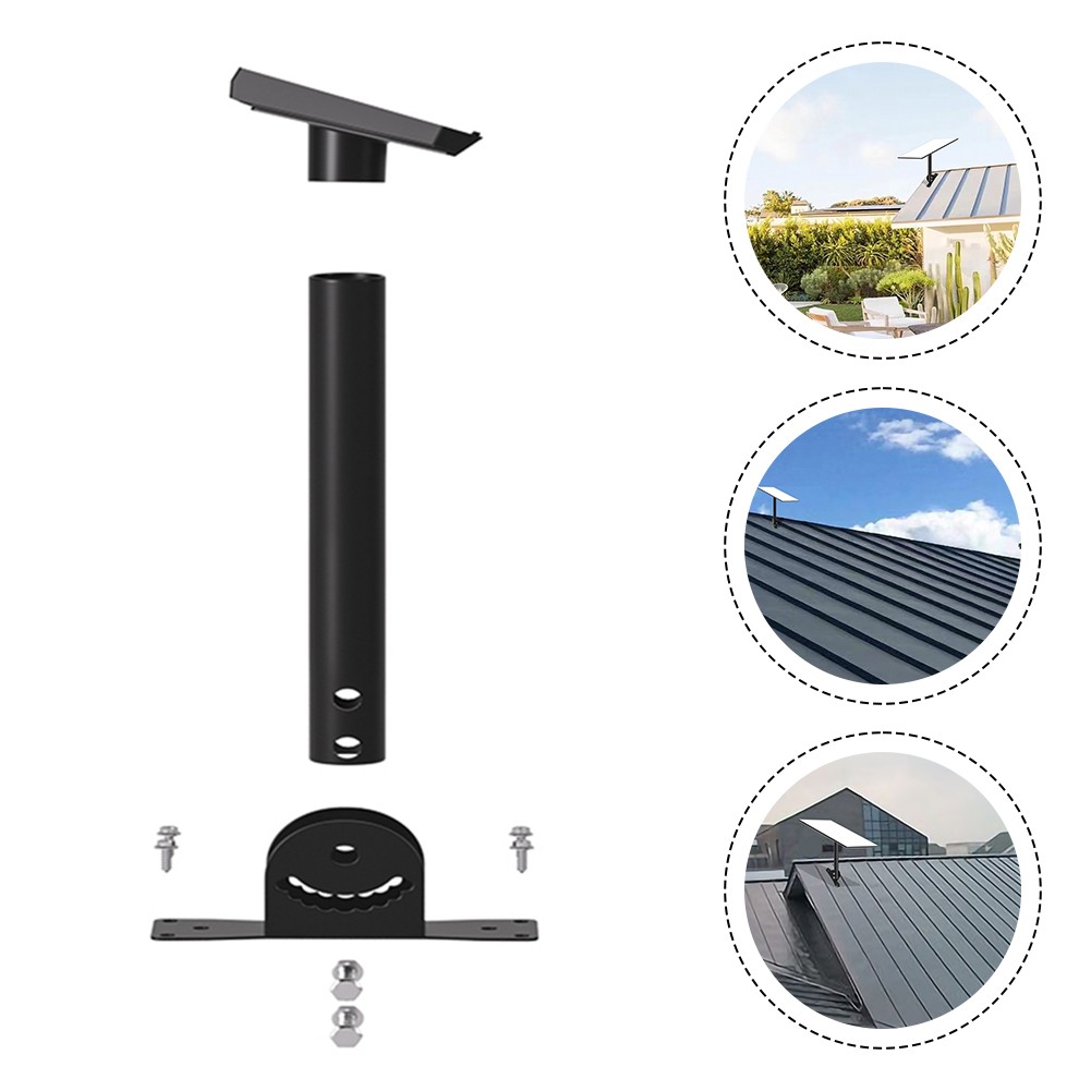 Smukły czarny regulowany uchwyt dachowy idealnie pasuje do Starlink Gen3 Di - Zdjęcie 6 z 12