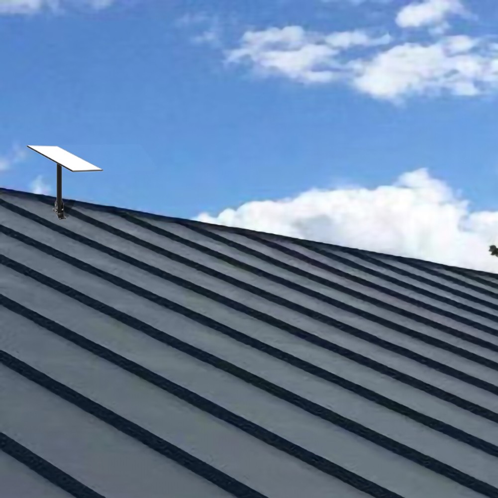 Smukły czarny regulowany uchwyt dachowy idealnie pasuje do Starlink Gen3 Di - Zdjęcie 5 z 12