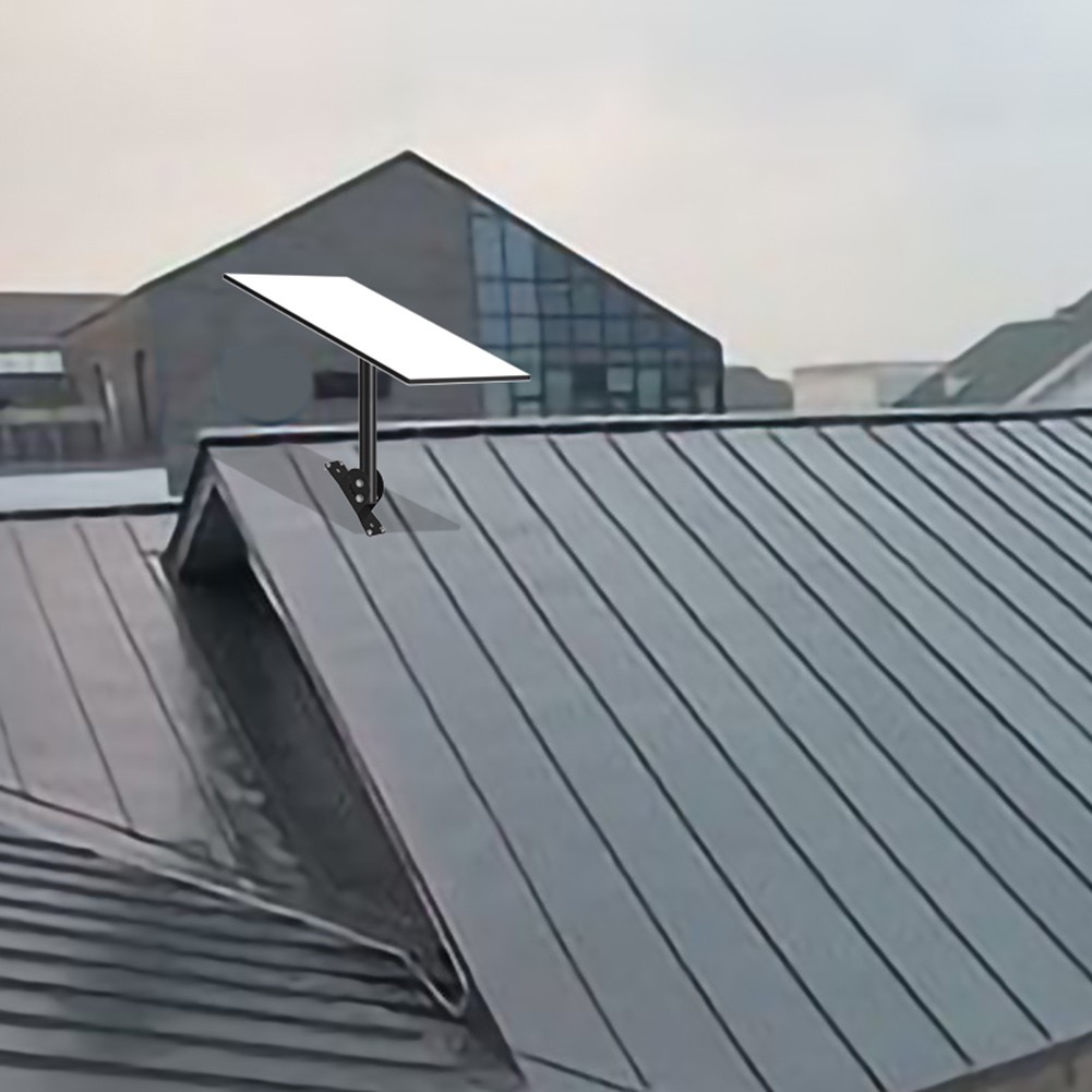 Smukły czarny regulowany uchwyt dachowy idealnie pasuje do Starlink Gen3 Di - Zdjęcie 10 z 12