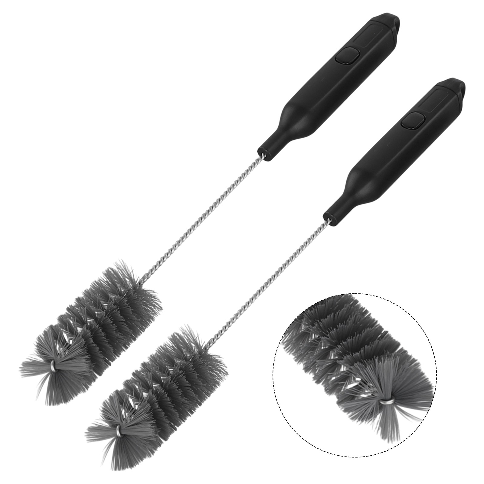 ChuerTech Lot De 12 Brosses De Nettoyage Pour Perceuse, Poils En Nylon, Vert, 12 Brosses Incluses, Compatible Avec La Plupart Des Perceuses Sans Fil, Idéal Pour La Cuisine Et La Voiture