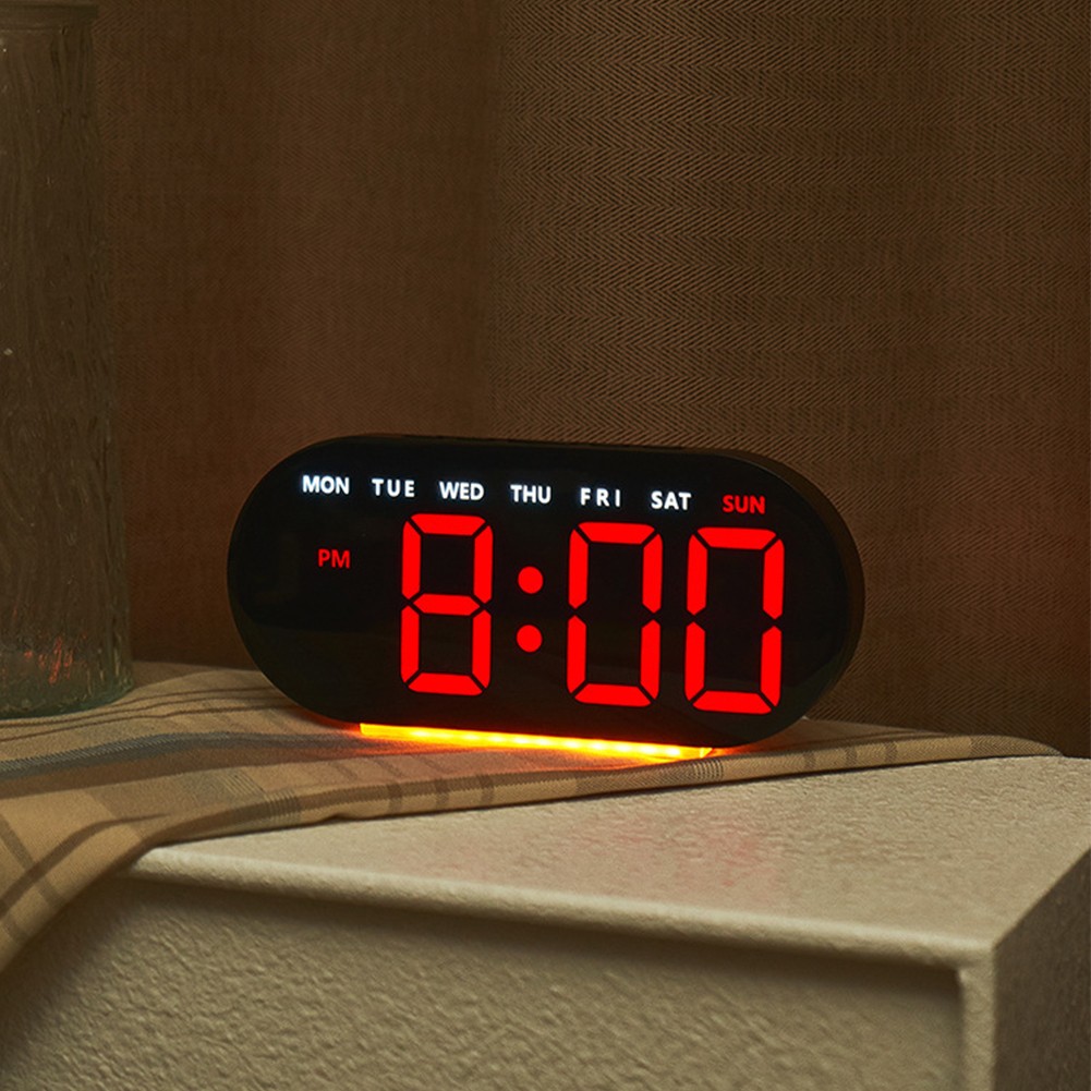 Mehrzweck-LED-Uhr mit Echtzeit-Messwerten in einem einfachen Design - Bild 24 von 26