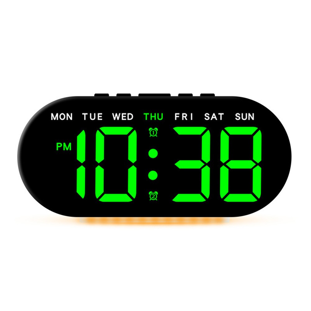 Mehrzweck-LED-Uhr mit Echtzeit-Messwerten in einem einfachen Design - Bild 13 von 26