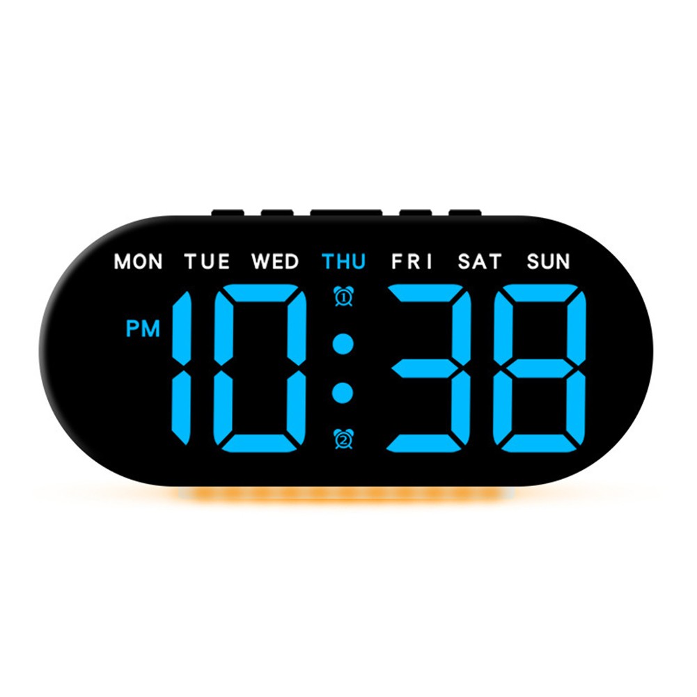 Mehrzweck-LED-Uhr mit Echtzeit-Messwerten in einem einfachen Design - Bild 16 von 26