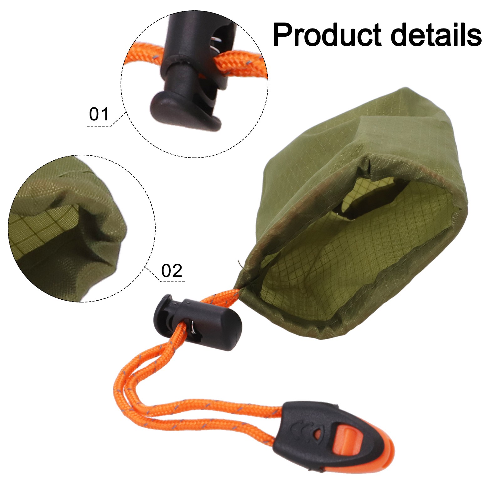 Convenient Sleeping Bag Storage Solution with Whistle for Camping Trips - Picture 14 of 24