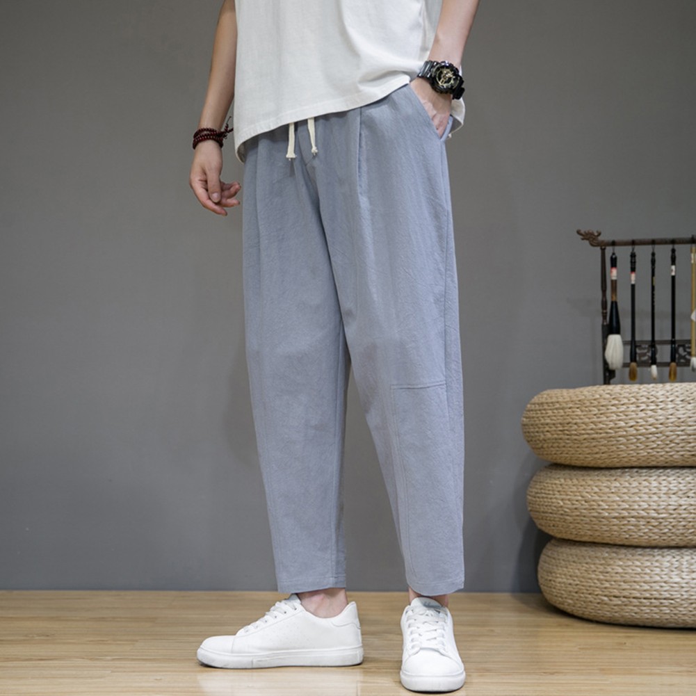 Lockere Passform Herrenhose entworfen, um Sie den ganzen Tag bequem zu halten - Bild 14 von 32