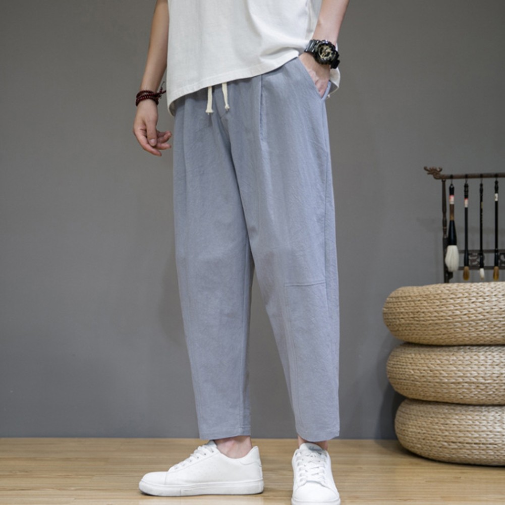 Lockere Passform Herrenhose entworfen, um Sie den ganzen Tag bequem zu halten - Bild 16 von 32