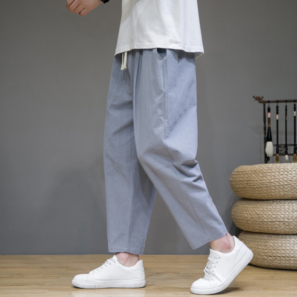 Lockere Passform Herrenhose entworfen, um Sie den ganzen Tag bequem zu halten - Bild 15 von 32