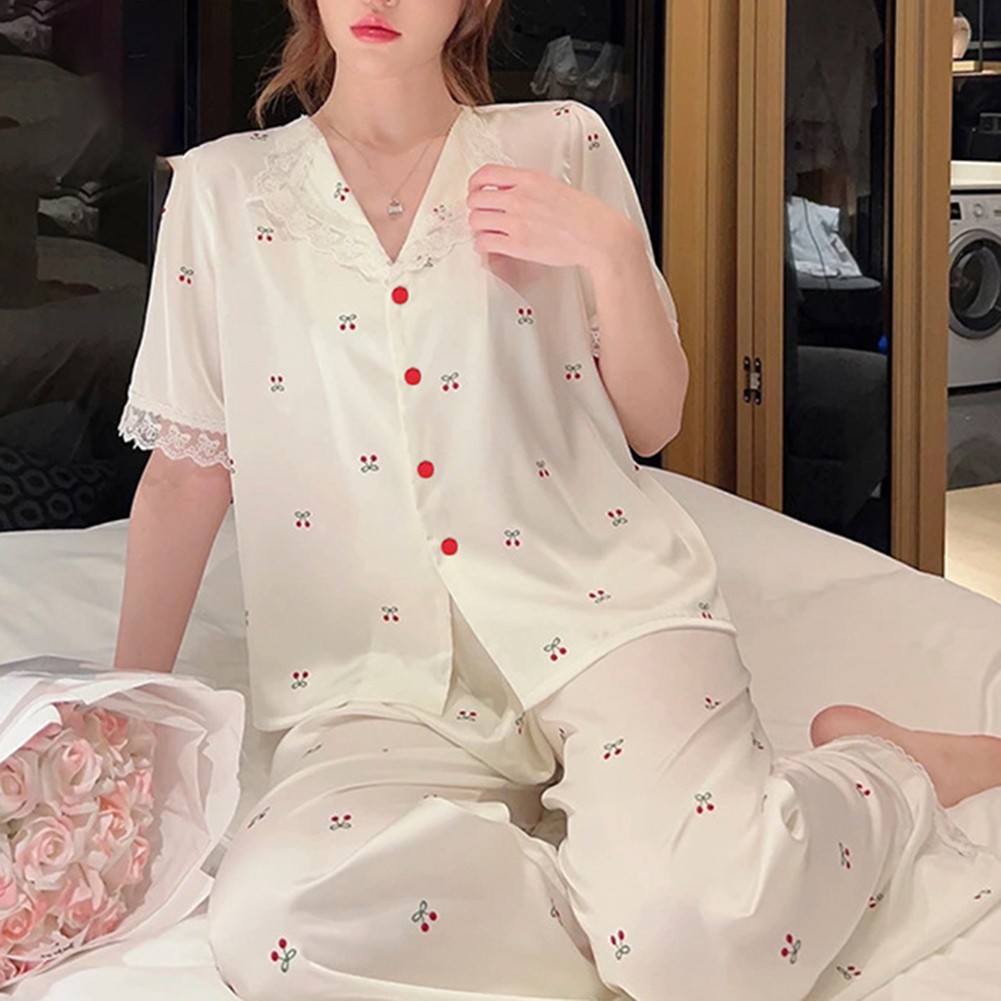 Sleek Women's Lounge Wear in a Beautifully Designed Three Piece Pajama Set