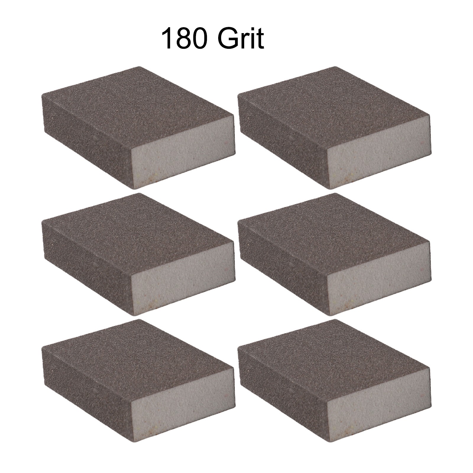 6 Stück doppelseitige verschleißfeste Schwamm Sandblöcke für den professione - Picture 22 of 53