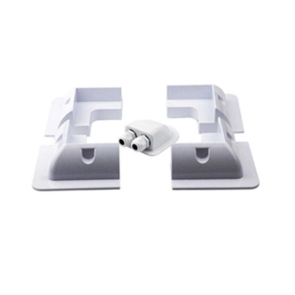 Solar Panel Mount Kit 7PCS ABS Brackets for RVs Boats No Drilling Needed