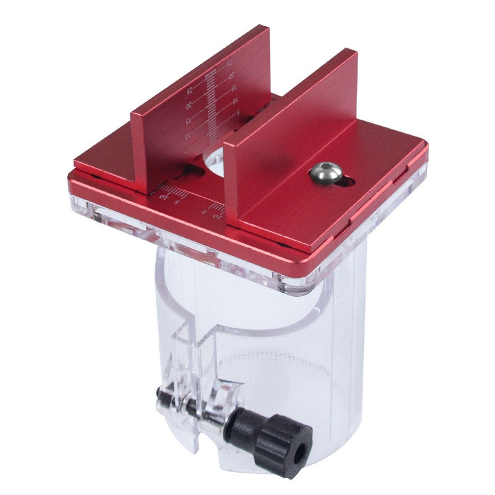 For Precise Slotting Adjustable Wooden Router Accessory with Limit Chute Design