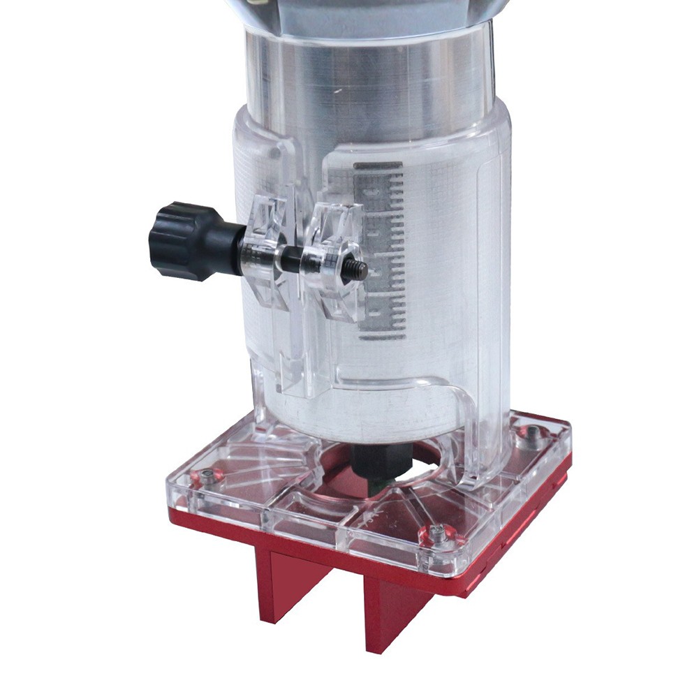 For Precise Slotting Adjustable Wooden Router Accessory with Limit Chute Design