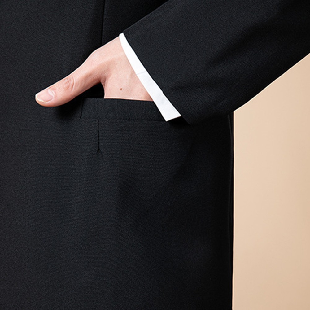 Officiel Blazer homme élégant avec boucle en métal pour vêtements décontractés prin