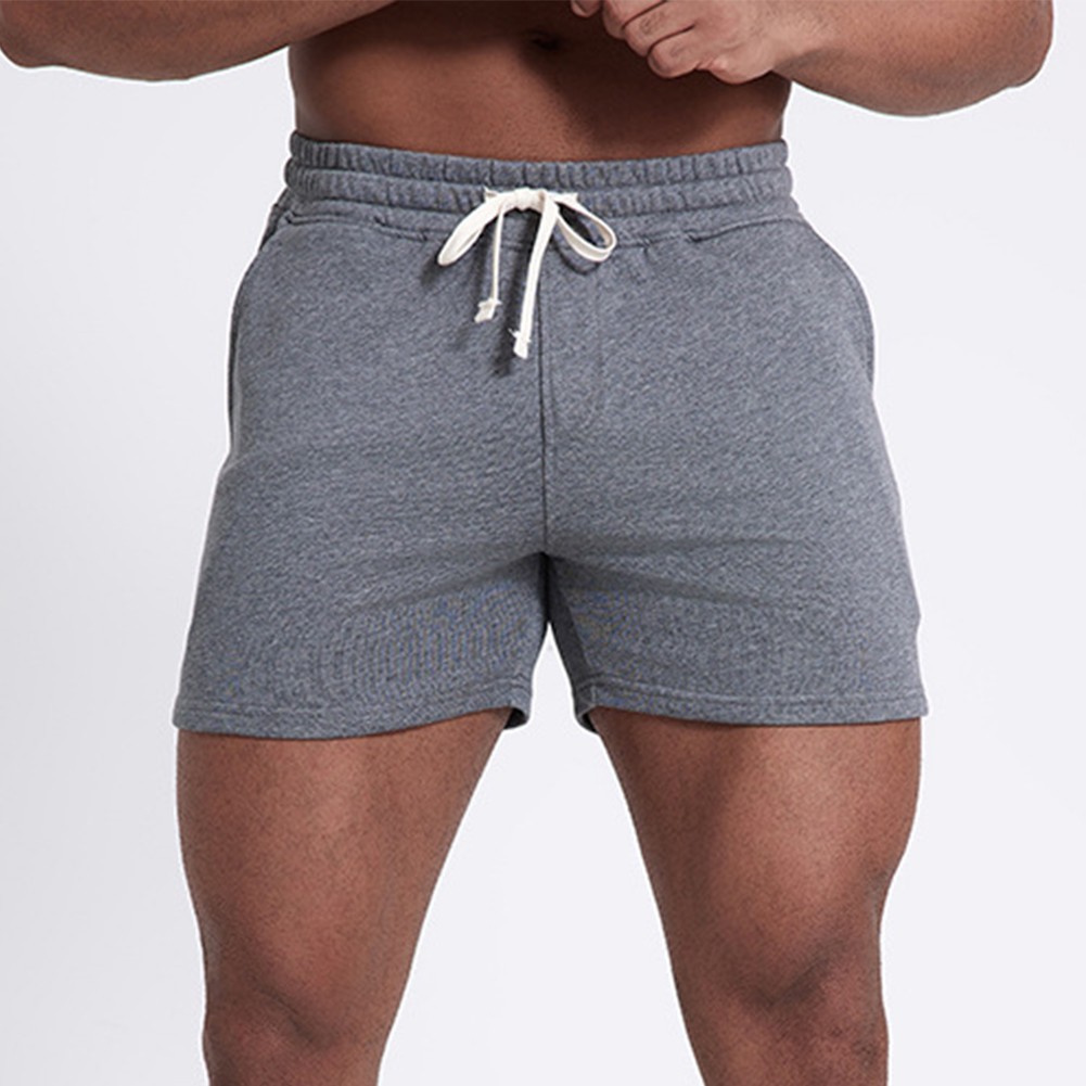 Diverse Size Options Available in Men's Slim Fit Sports Training Shorts - Picture 21 of 48