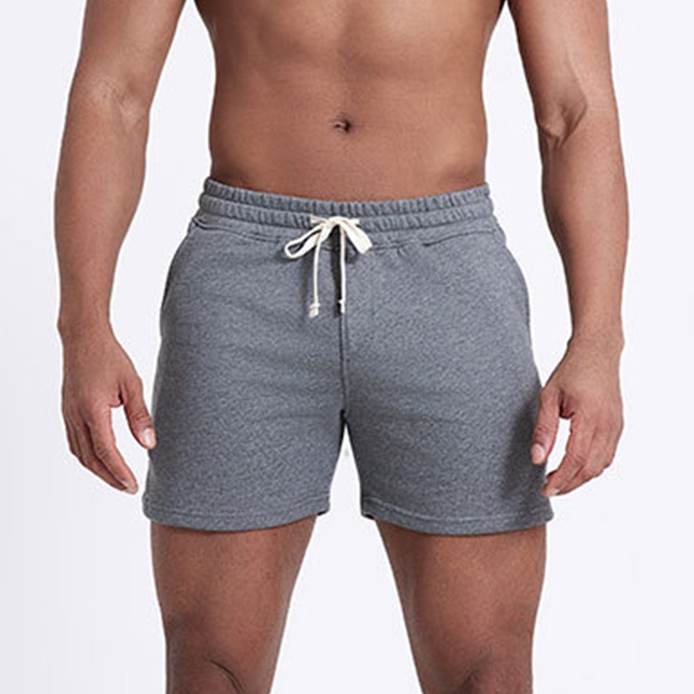 Diverse Size Options Available in Men's Slim Fit Sports Training Shorts - Picture 14 of 48