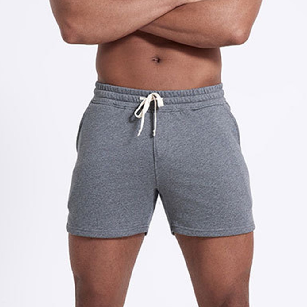 Diverse Size Options Available in Men's Slim Fit Sports Training Shorts - Picture 17 of 48