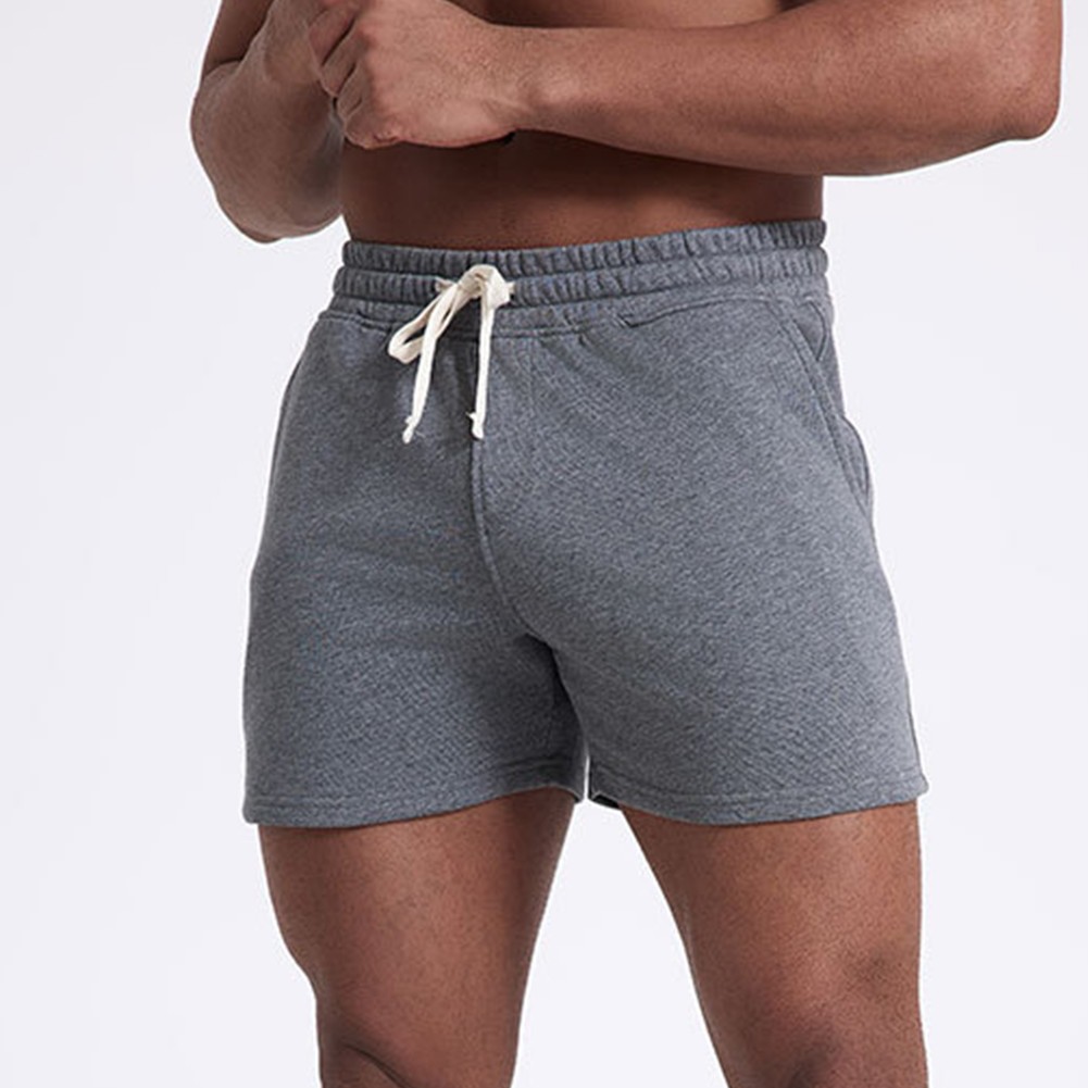 Diverse Size Options Available in Men's Slim Fit Sports Training Shorts - Picture 18 of 48