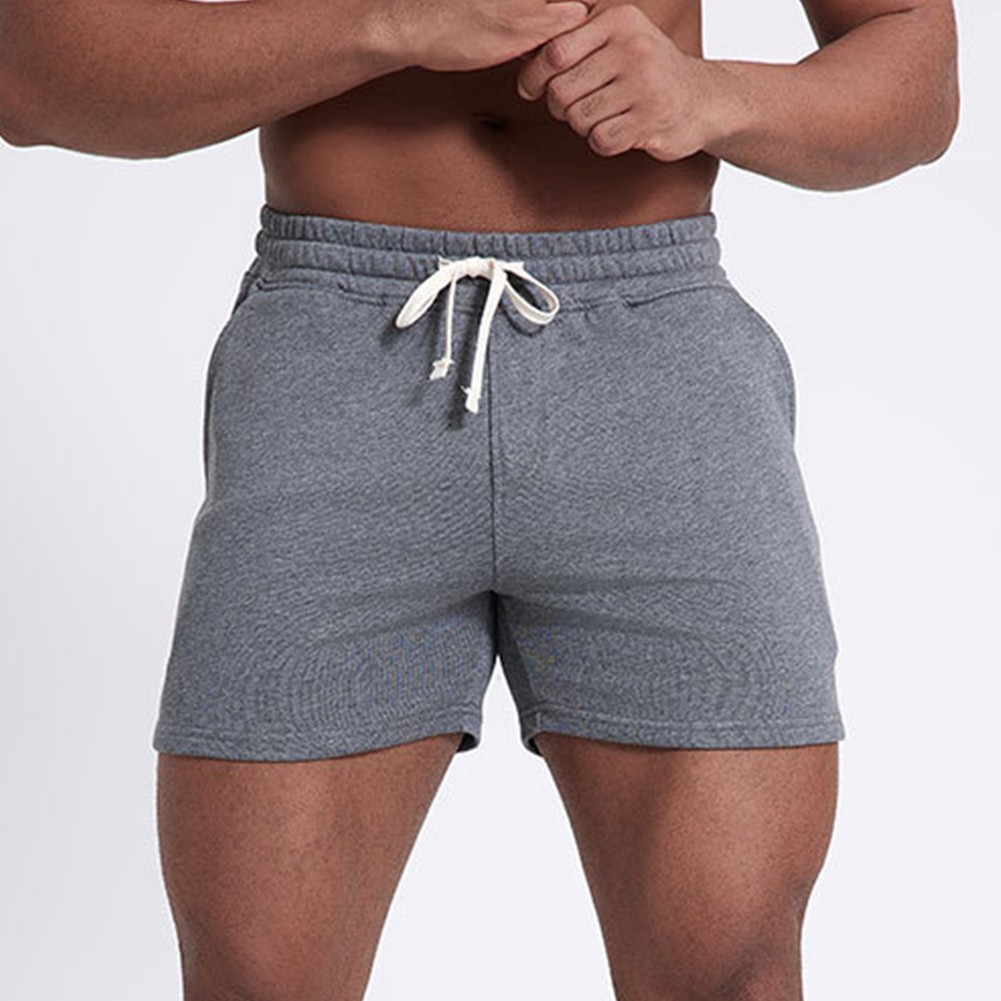 Diverse Size Options Available in Men's Slim Fit Sports Training Shorts - Picture 19 of 48