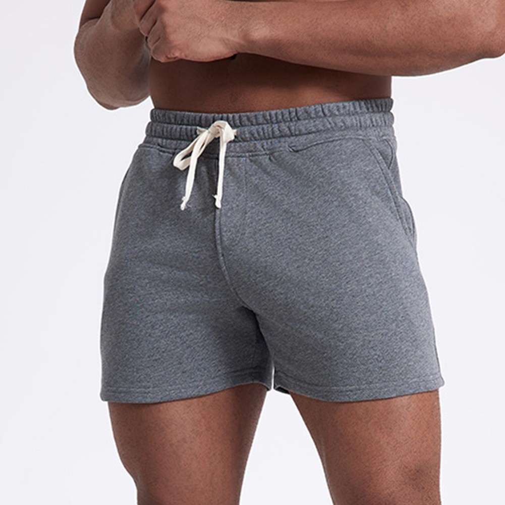 Diverse Size Options Available in Men's Slim Fit Sports Training Shorts - Picture 20 of 48