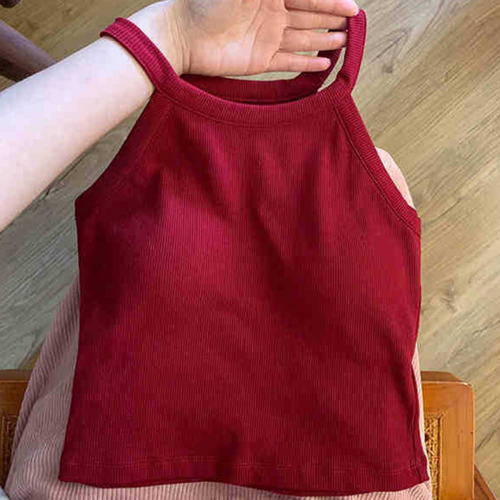 Top alla moda con collo a reggicalze e pettorali incorporati in vari colori - Foto 13 di 13