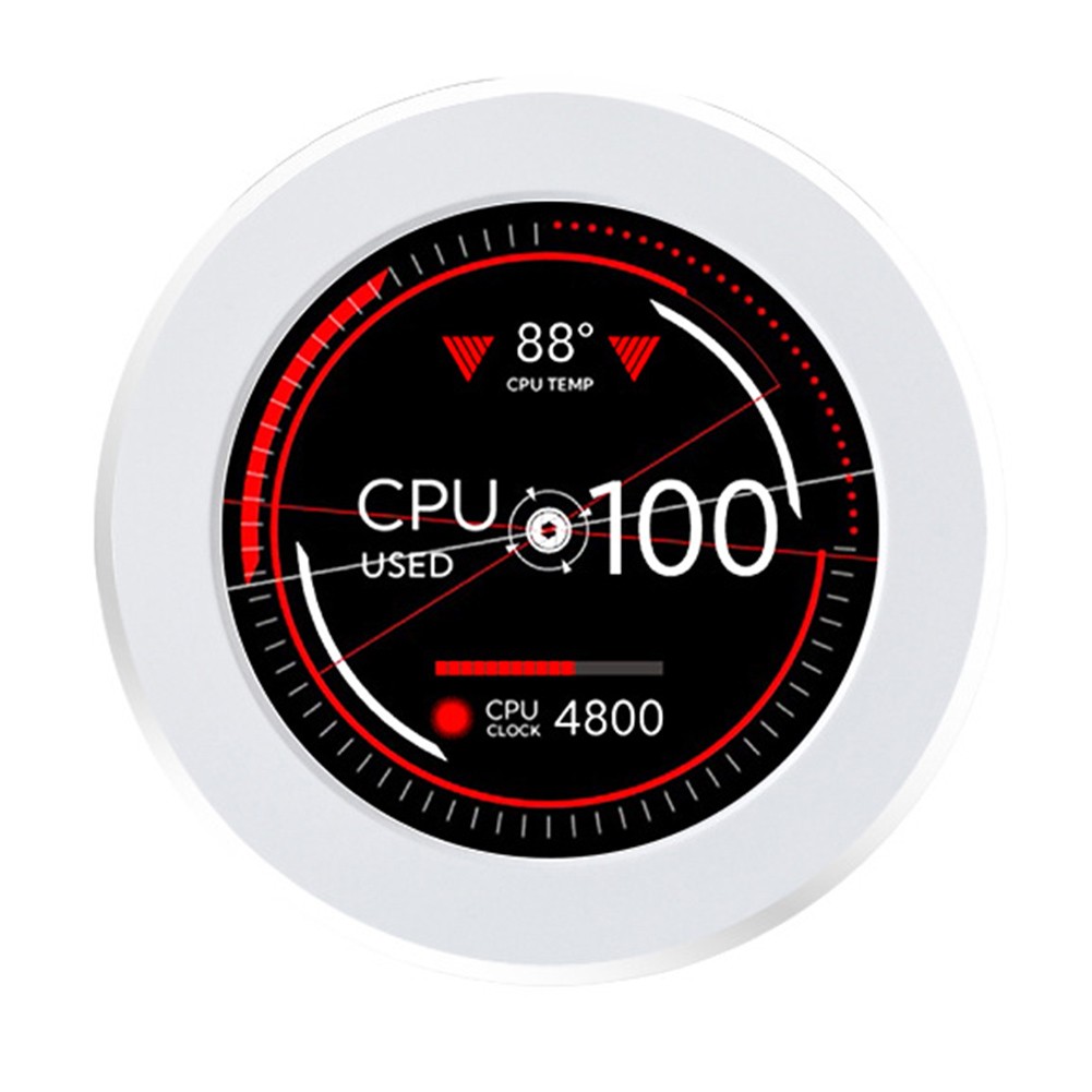 2 8 Inch IPS Secondary LCD Monitor for CPU GPU and HDD Performance Insights - Picture 5 of 5