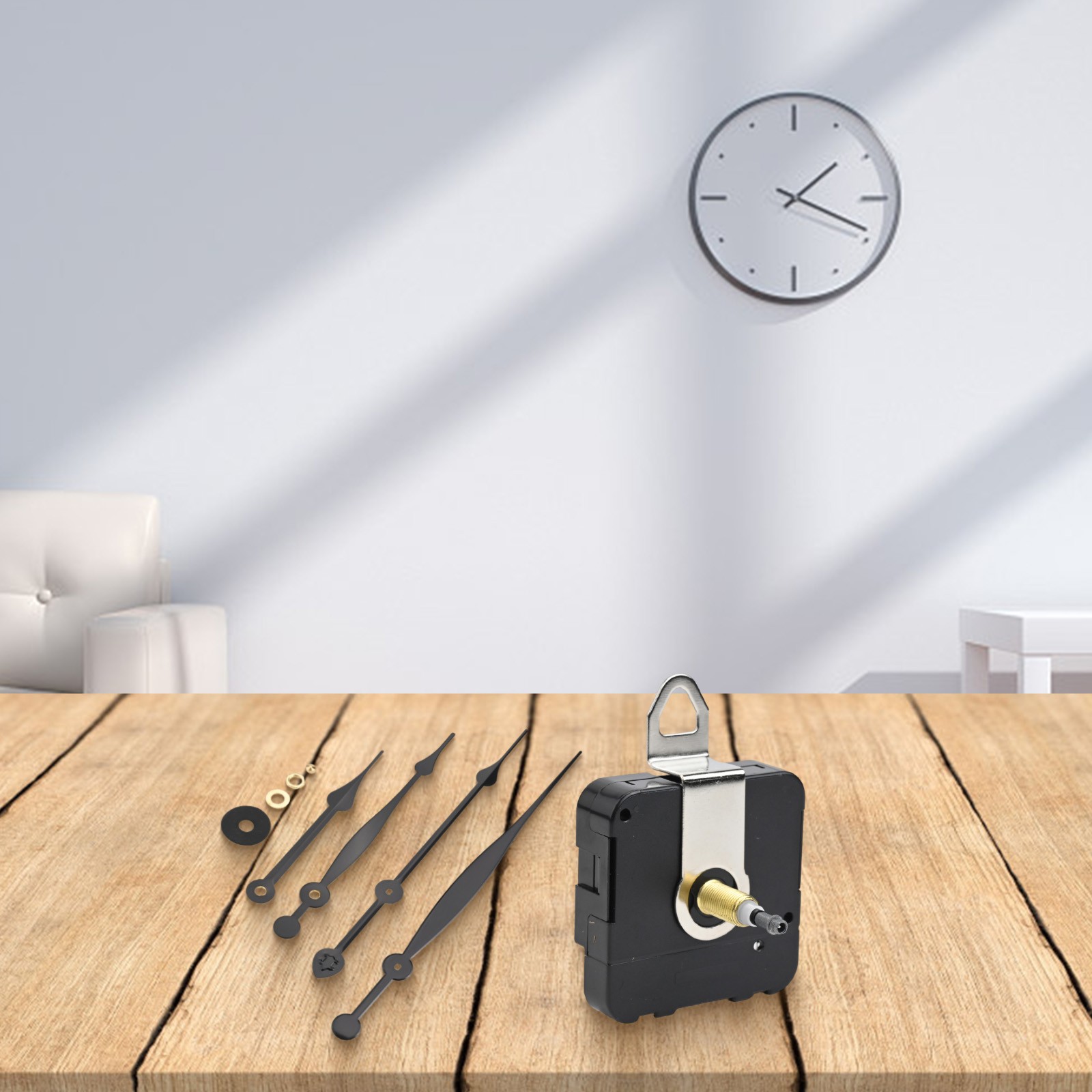 Custom Wall Clock Mechanism Replacement Perfect for DIY Crafting Enthusiasts