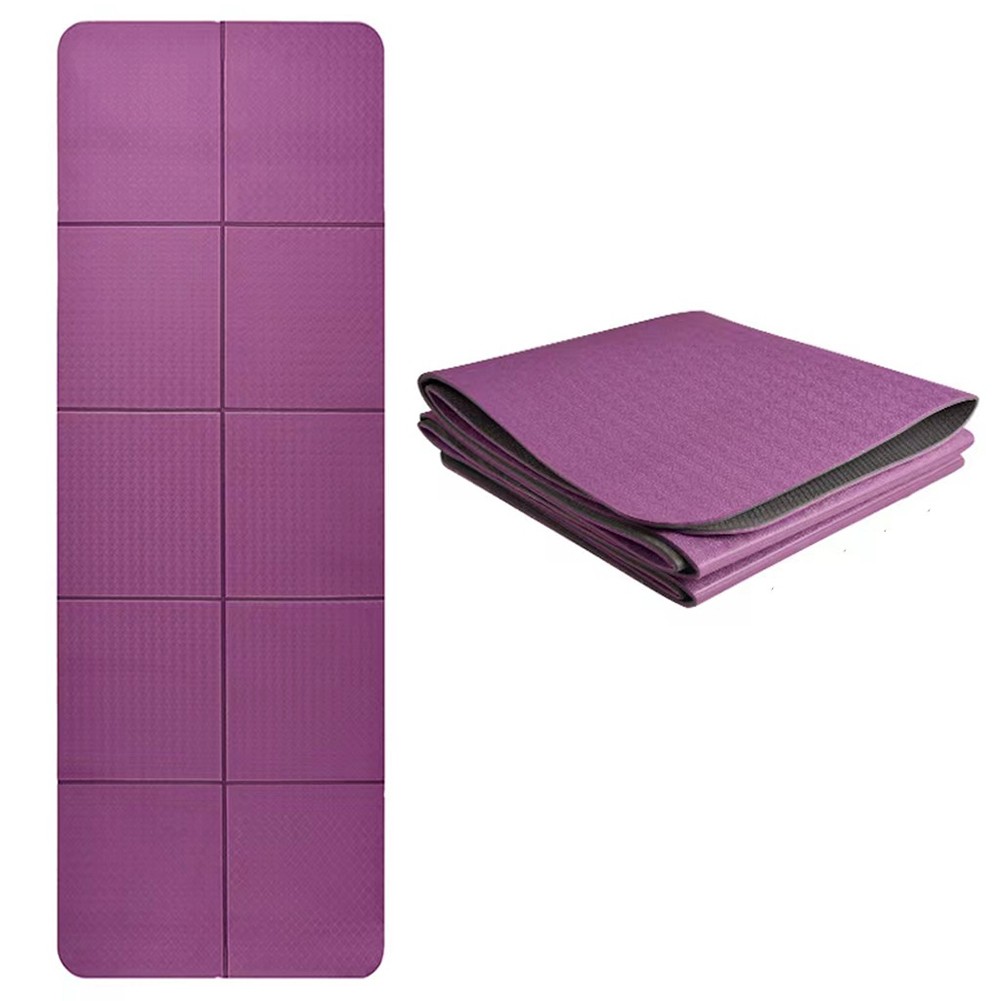 Easily Portable Nonslip TPE Exercise Mat Ideal for Fitness Enthusiasts - Picture 7 of 8