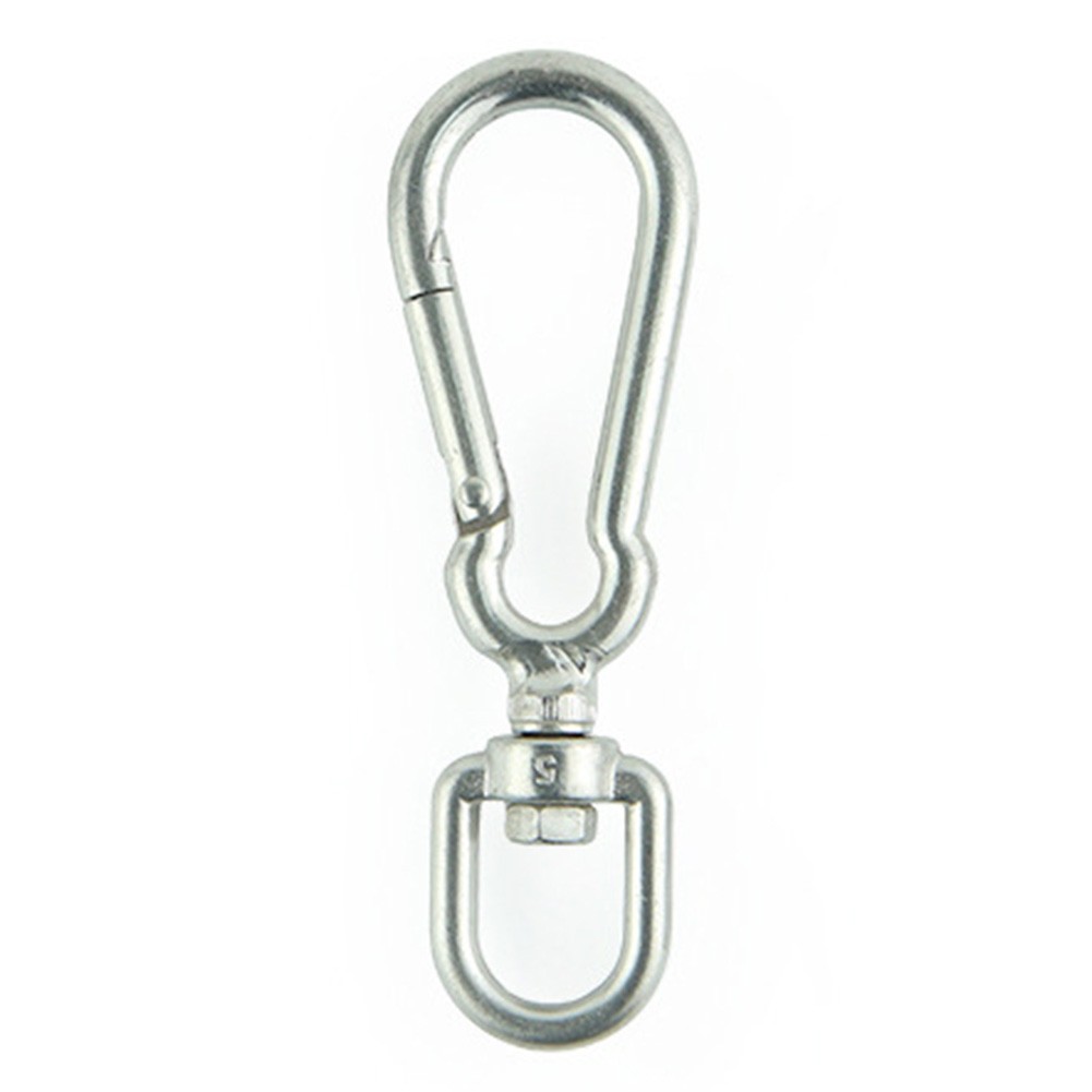 Innovative 360 Degree Rotating Spring Hooks in Sturdy Stainless Design