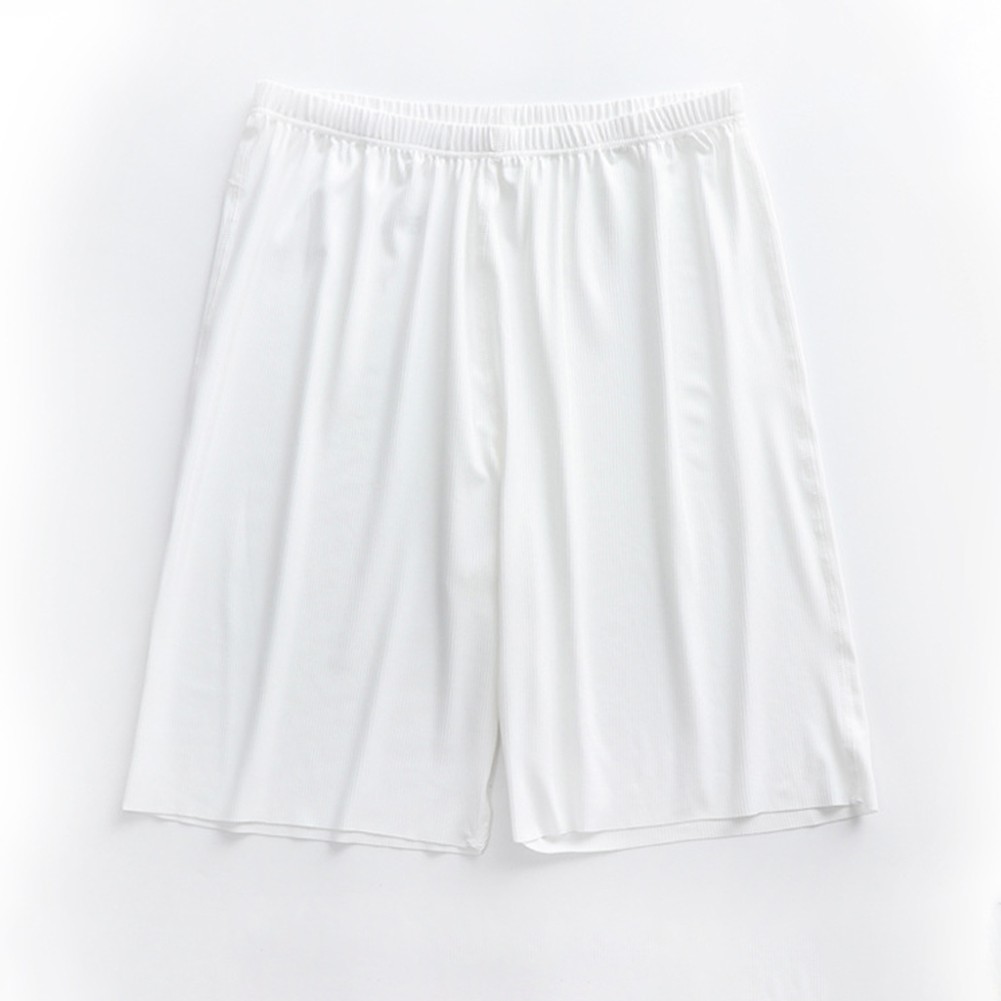 Ice Silk Comfortable Loose Fit Men's Sleepwear shorts in Various Colors - Picture 13 of 26