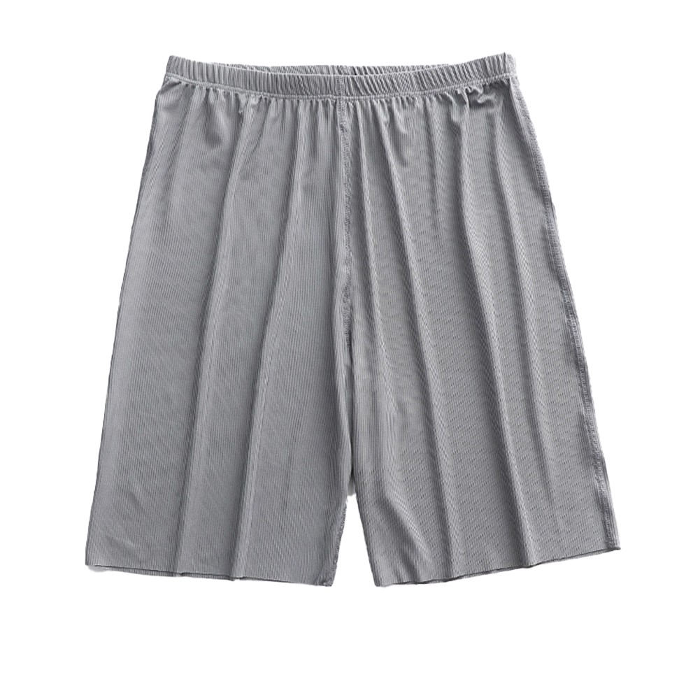 Ice Silk Comfortable Loose Fit Men's Sleepwear shorts in Various Colors - Picture 16 of 26