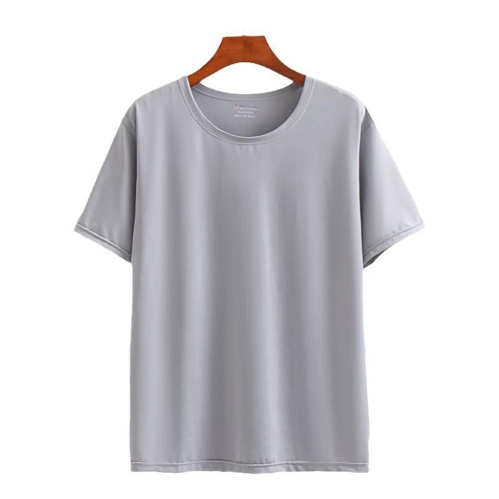 Ice Silk Quick Drying Men's Short Sleeve Shirt Perfect for Workouts and Sports - Picture 18 of 30