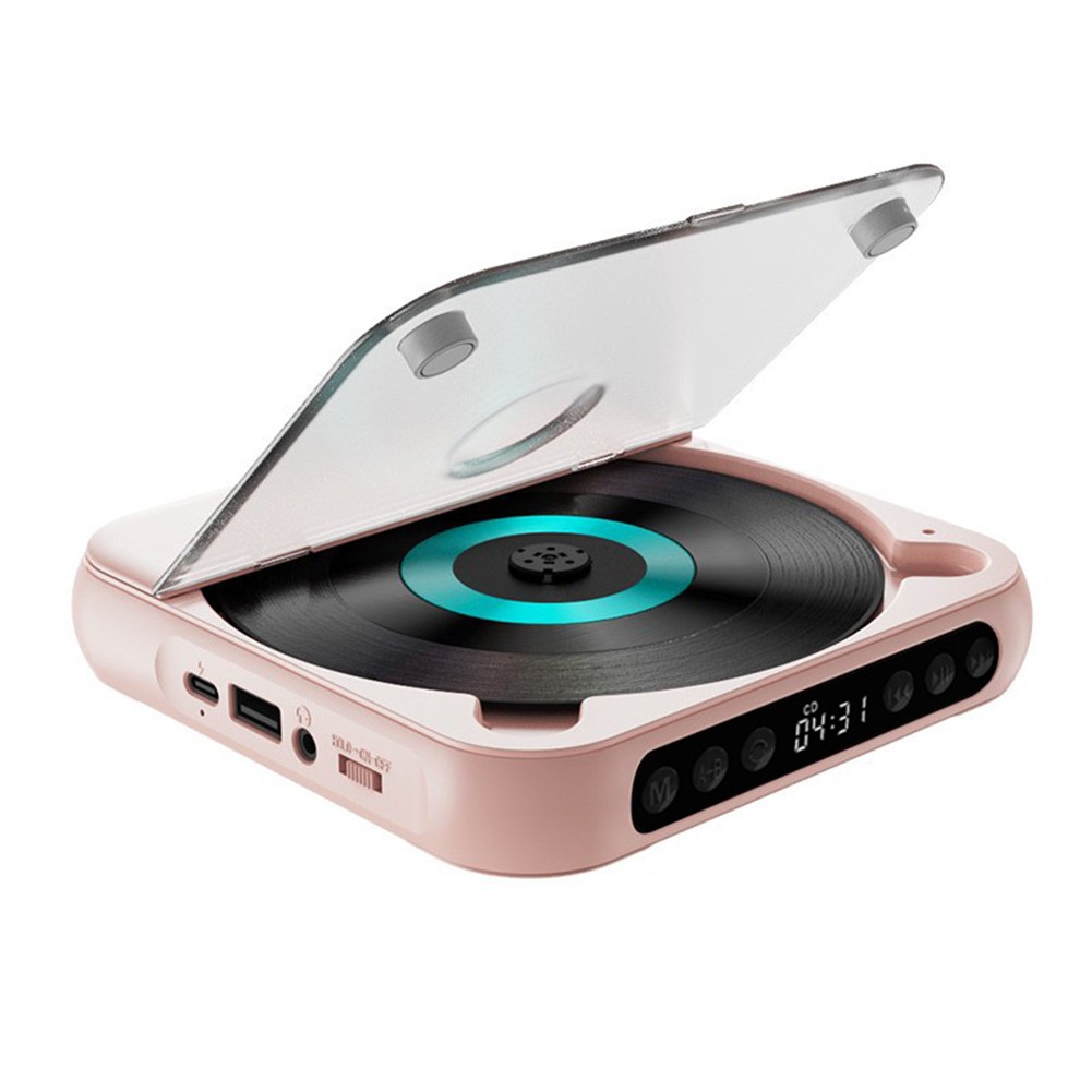 Compact CD Player with Speakers and Multiple Playback Options for Music Lovers - Picture 5 of 6