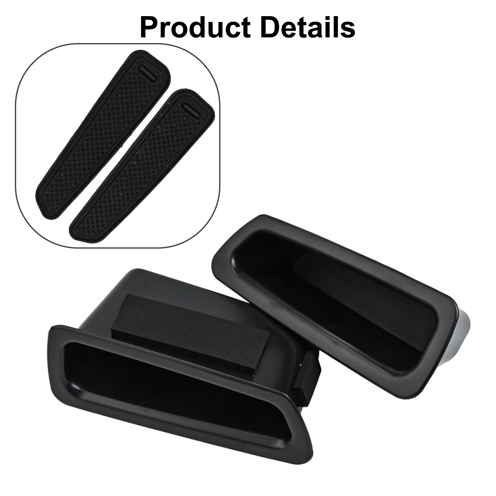 Storage Box for Volvo For XC60 Armrest 2010 2017 2pcs Easy Installation