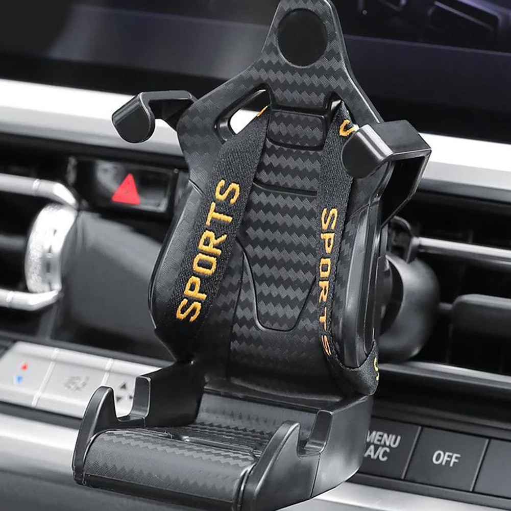 Support Téléphone Voiture avec Course Unique pour Siège Design et Vue 360 Deg - Photo 39 sur 40