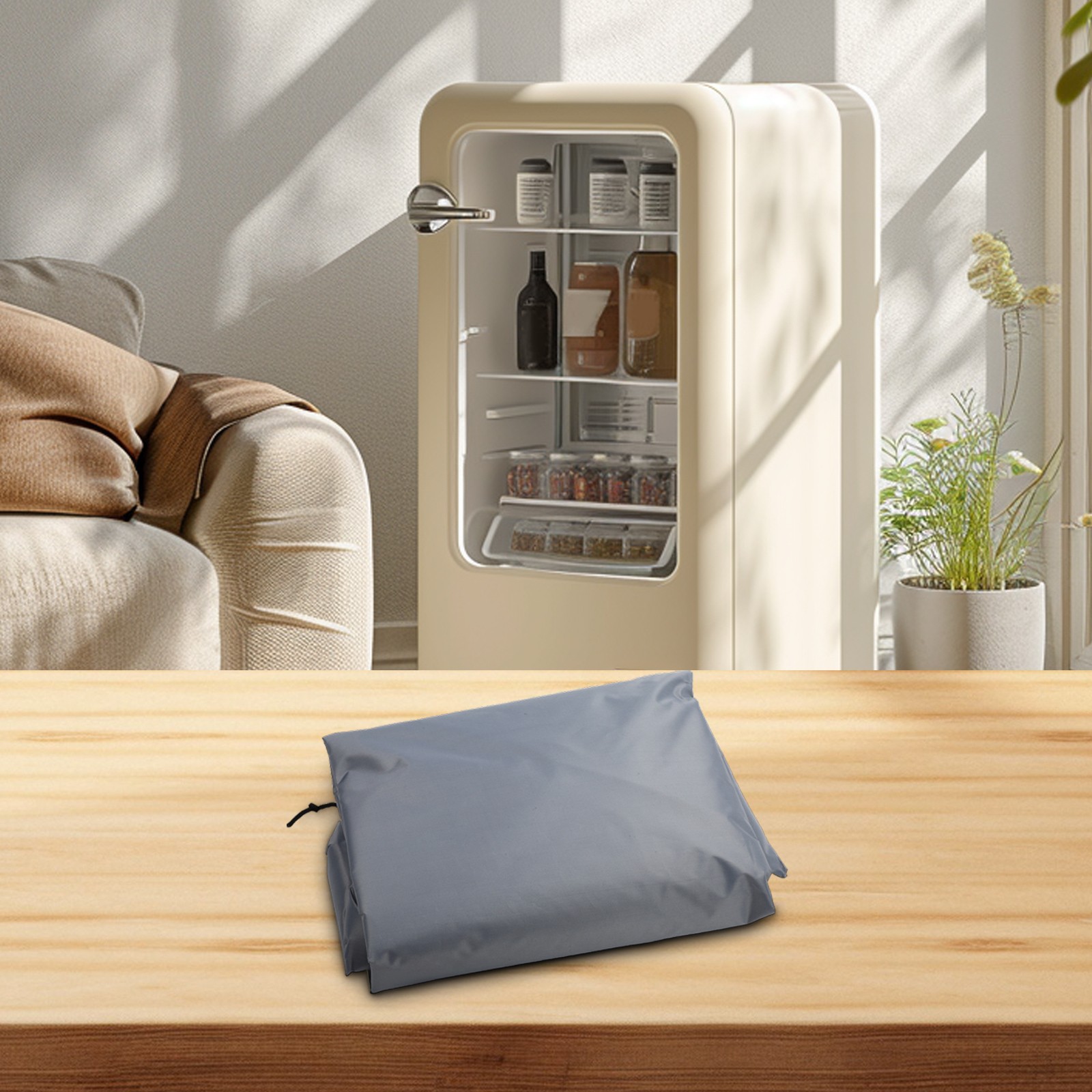 Couvercle de réfrigérateur extérieur ventilé en maille 2024 pour des performances