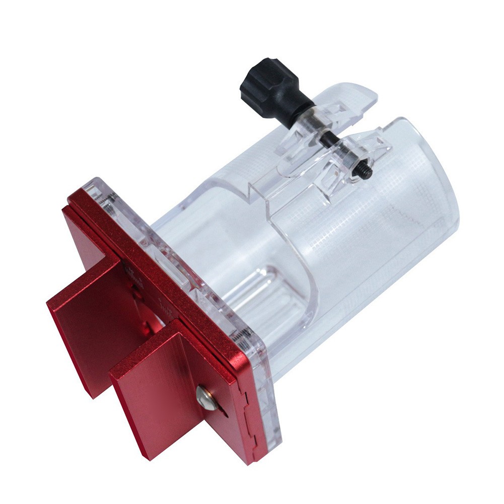 For Precise Slotting Adjustable Wooden Router Accessory with Limit Chute Design