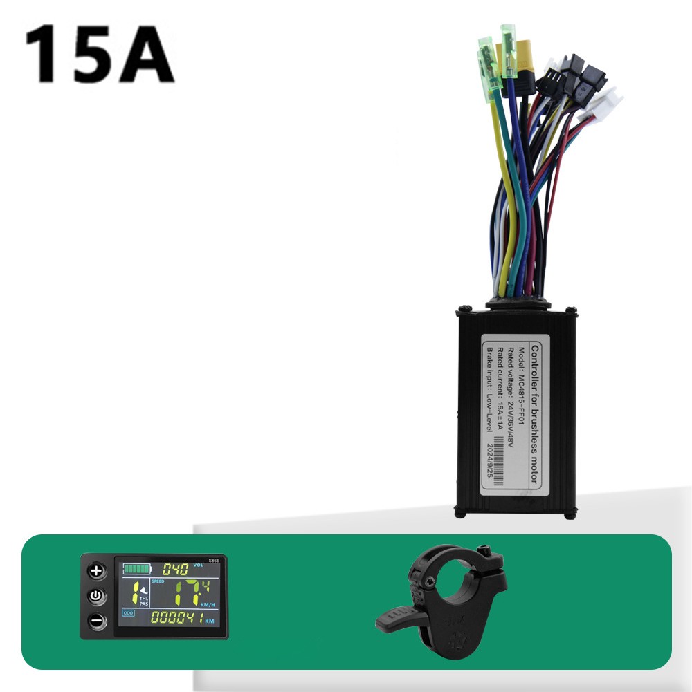 Kit Contrôleur 24V 250W Pour Vélo électrique – Avec écran LCD Et Poignée D’accélération – Paramétrable P00 à P12